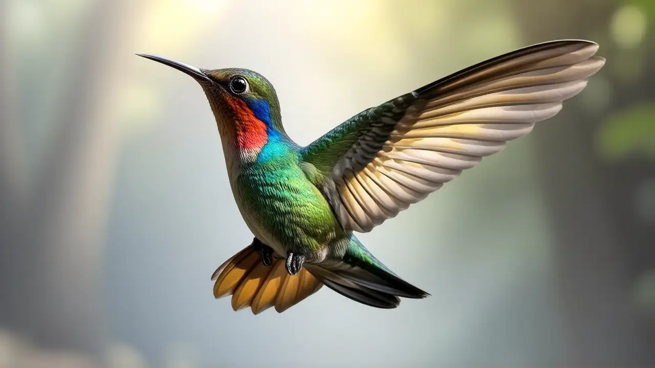 Colibrí Maya irradia belleza ancestral